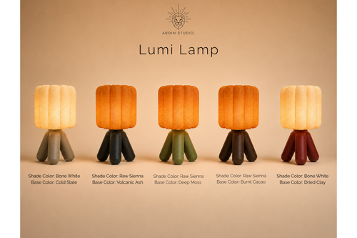 Lumi Sculptural Table Lamp