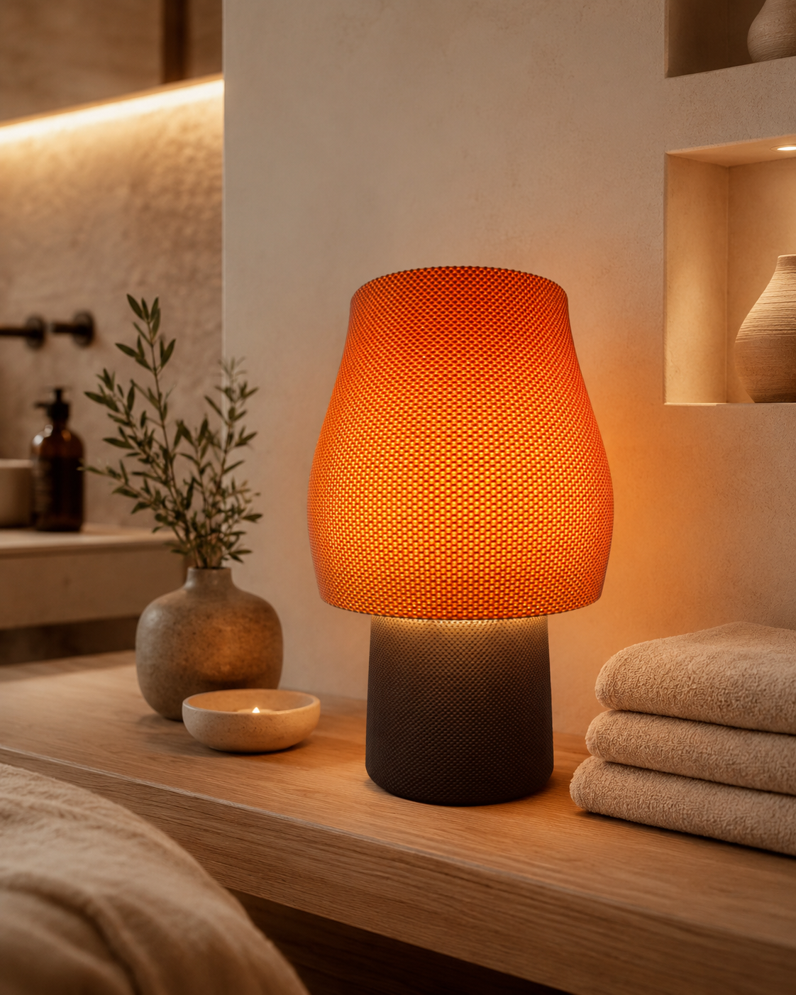 Dome Mushroom Table Lamp