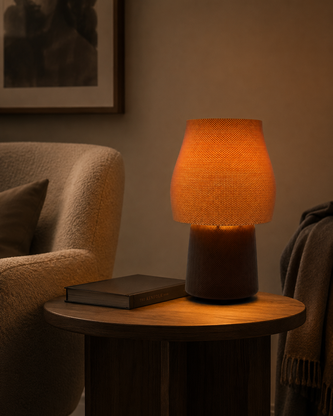 Dome Mushroom Table Lamp