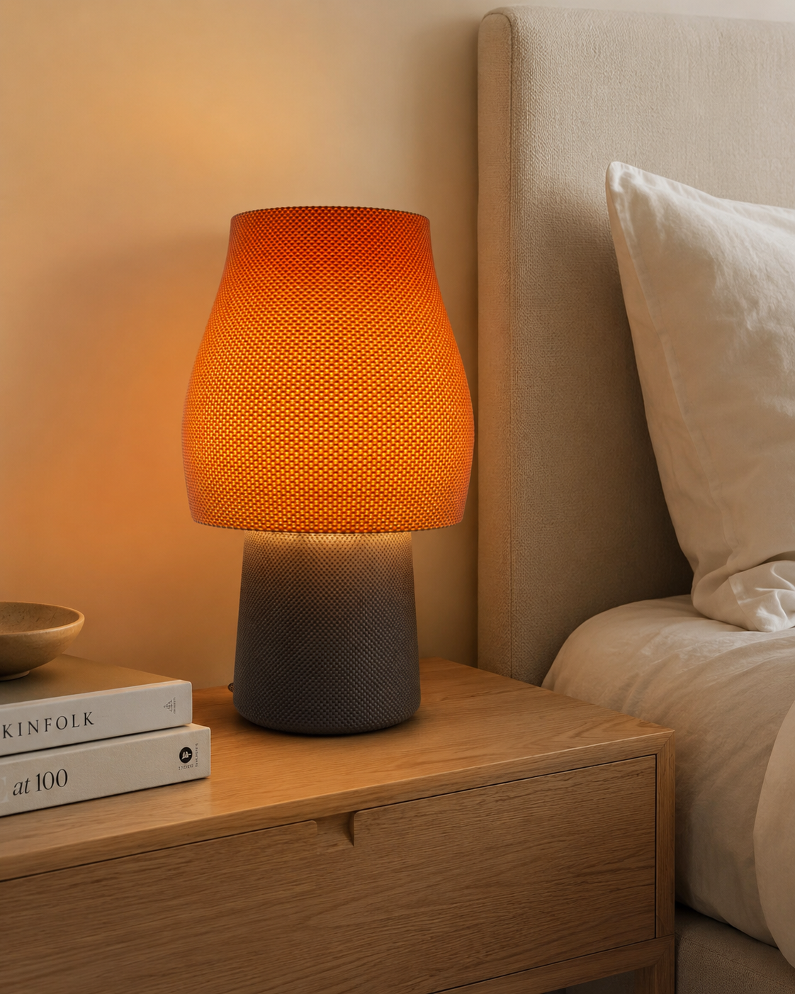 Dome Mushroom Table Lamp
