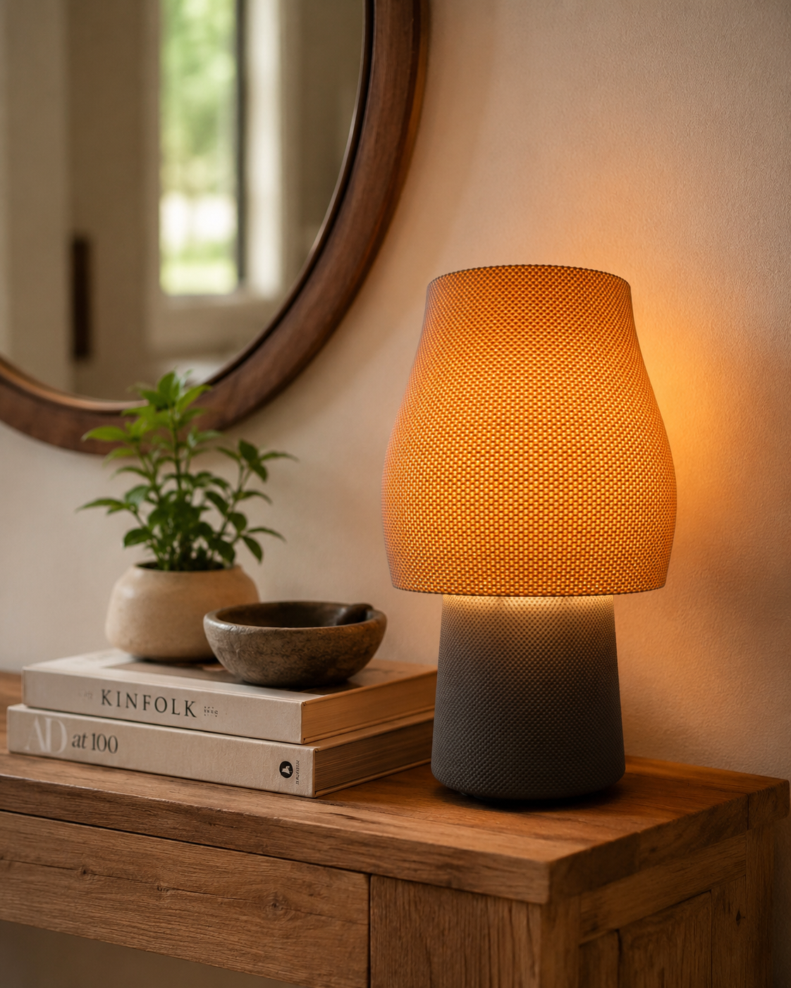 Dome Mushroom Table Lamp