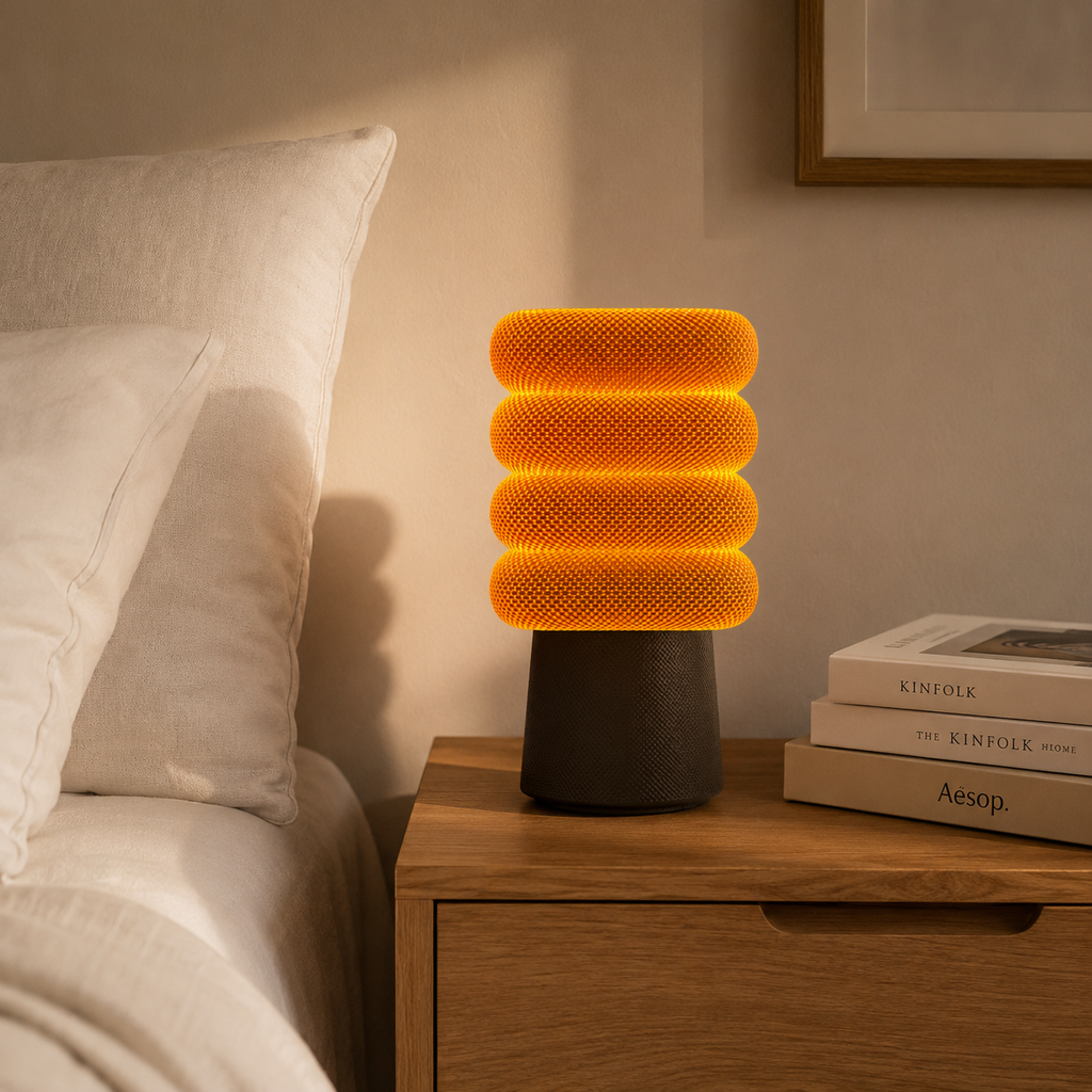 Ripple Sculptural Table Lamp