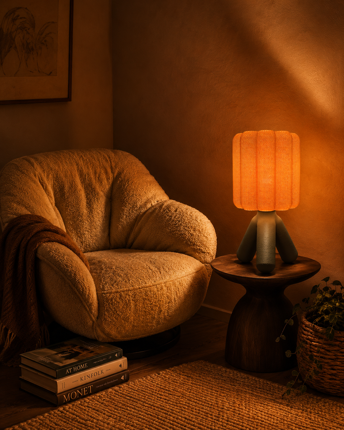 Lumi Sculptural Table Lamp
