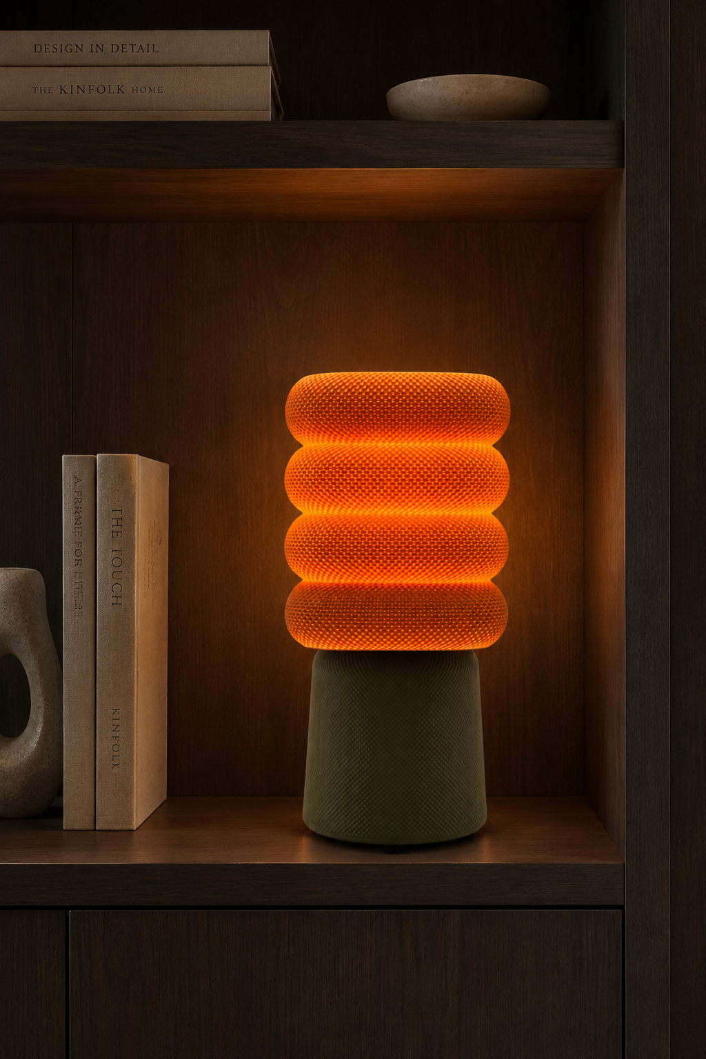Ripple Sculptural Table Lamp