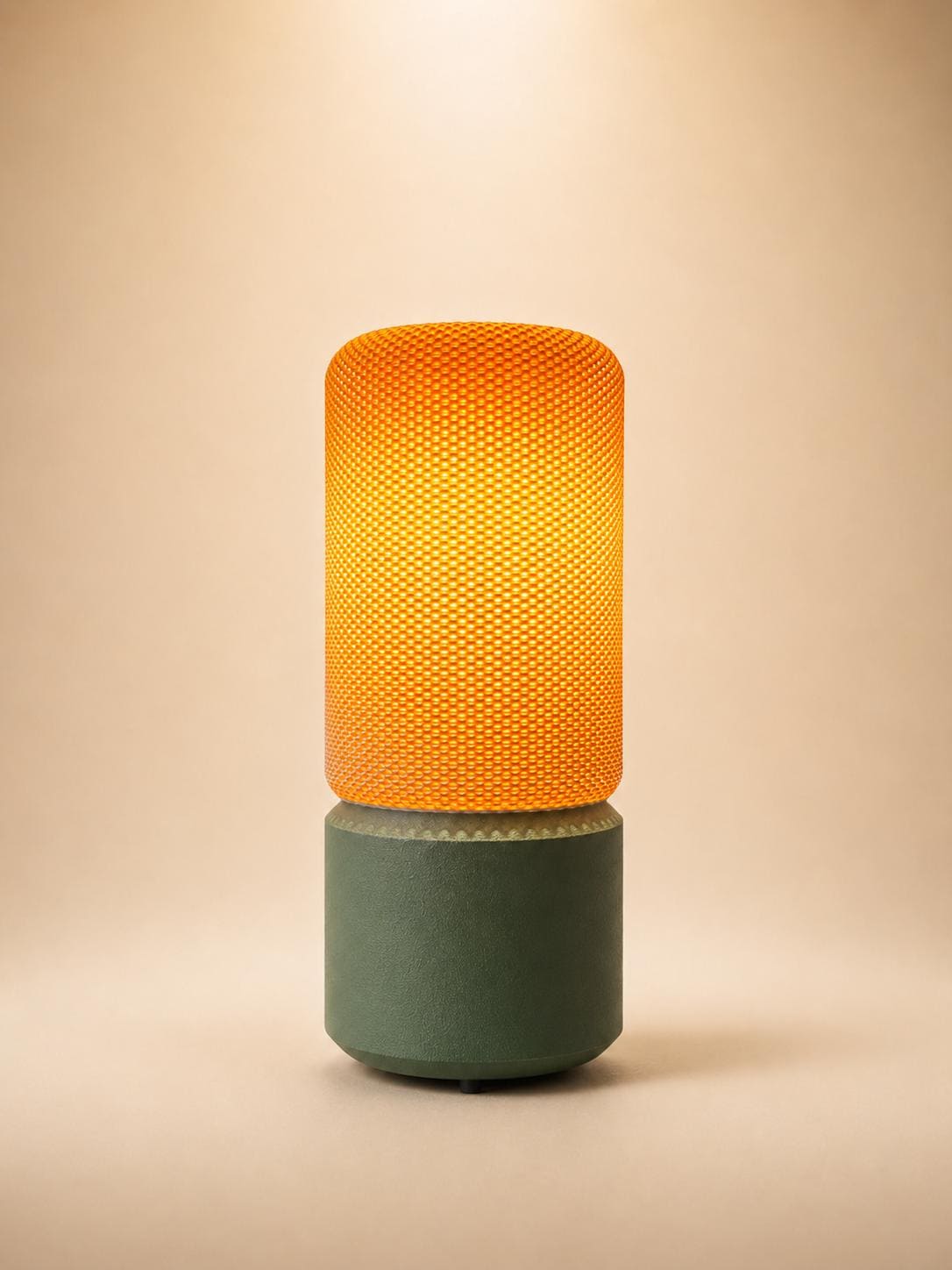 Cylinder Sculptural Table Lamp